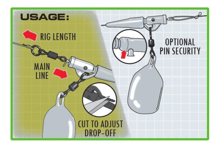 Total Lead-Clip System Weed Grn