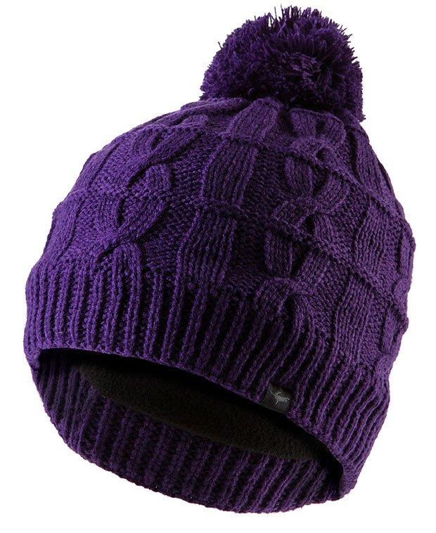 Waterproof Cable Knit Bobble