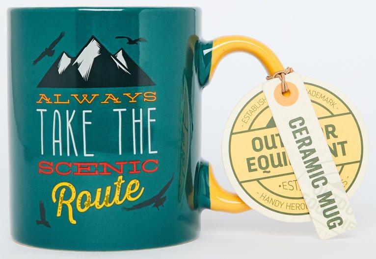 Always Take the Scenic Route Mug