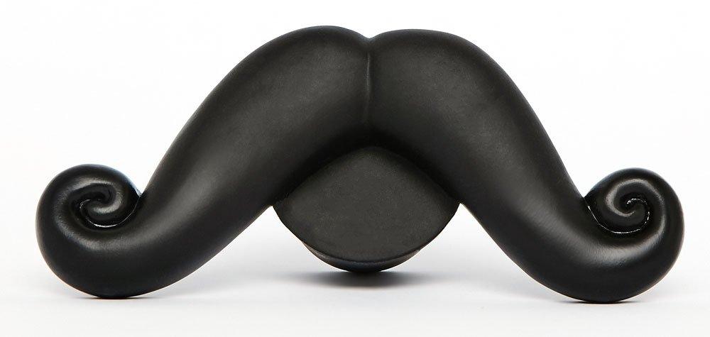 Rubber Moustache Dog Toy