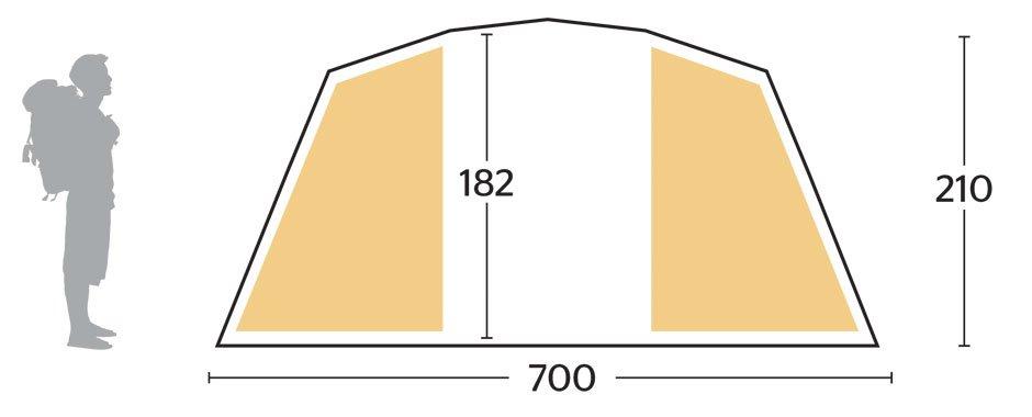 Zenobia Eclipse 6 Family 6 Person Tent
