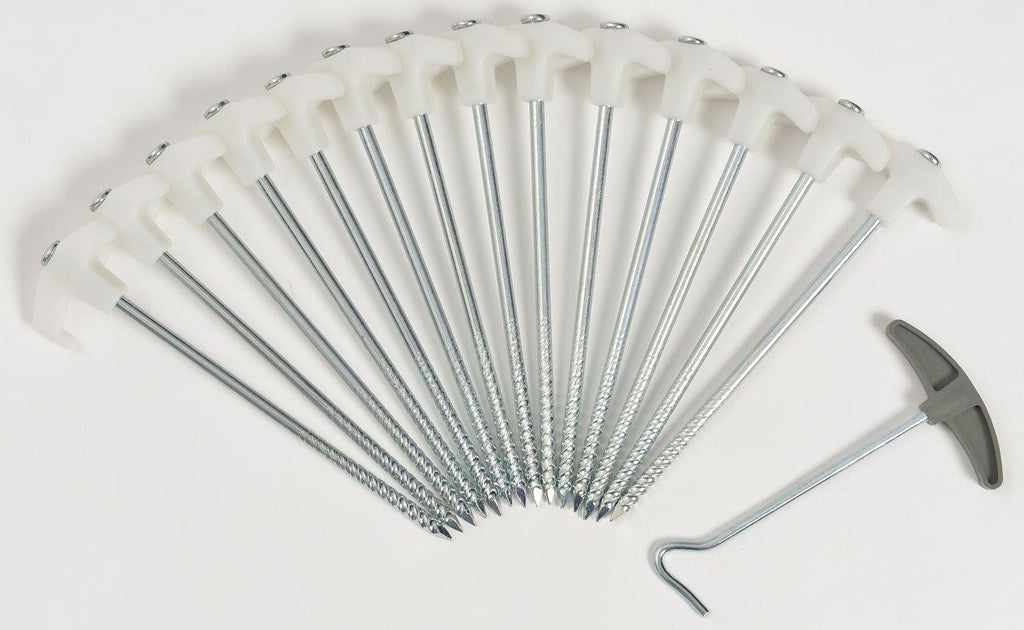 Glow-in-the-Dark Screw Tent Pegs