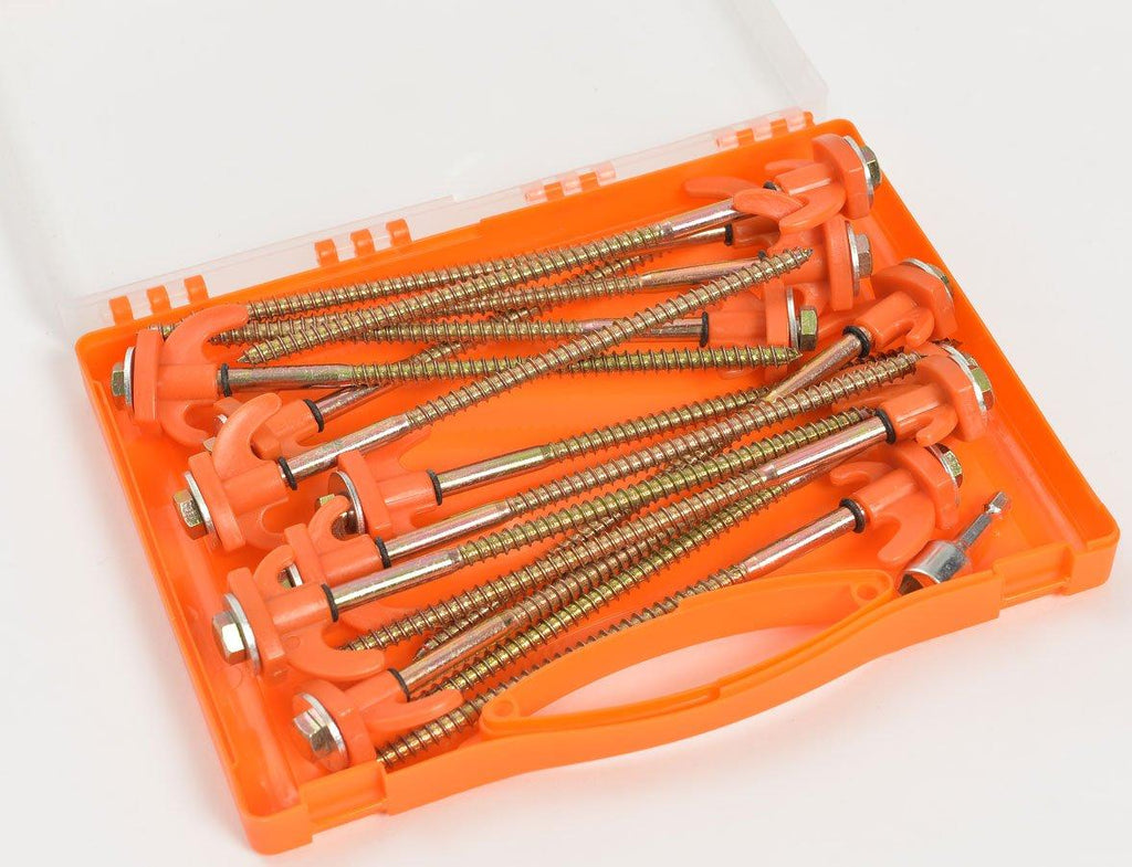 tent pegs screwfix Orange Hi-Gear Screw Tent Pegs (Hexagonal Head) – GO Outdoors
