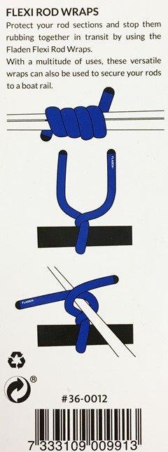Fishing 2Pk Flexi Rod Wraps