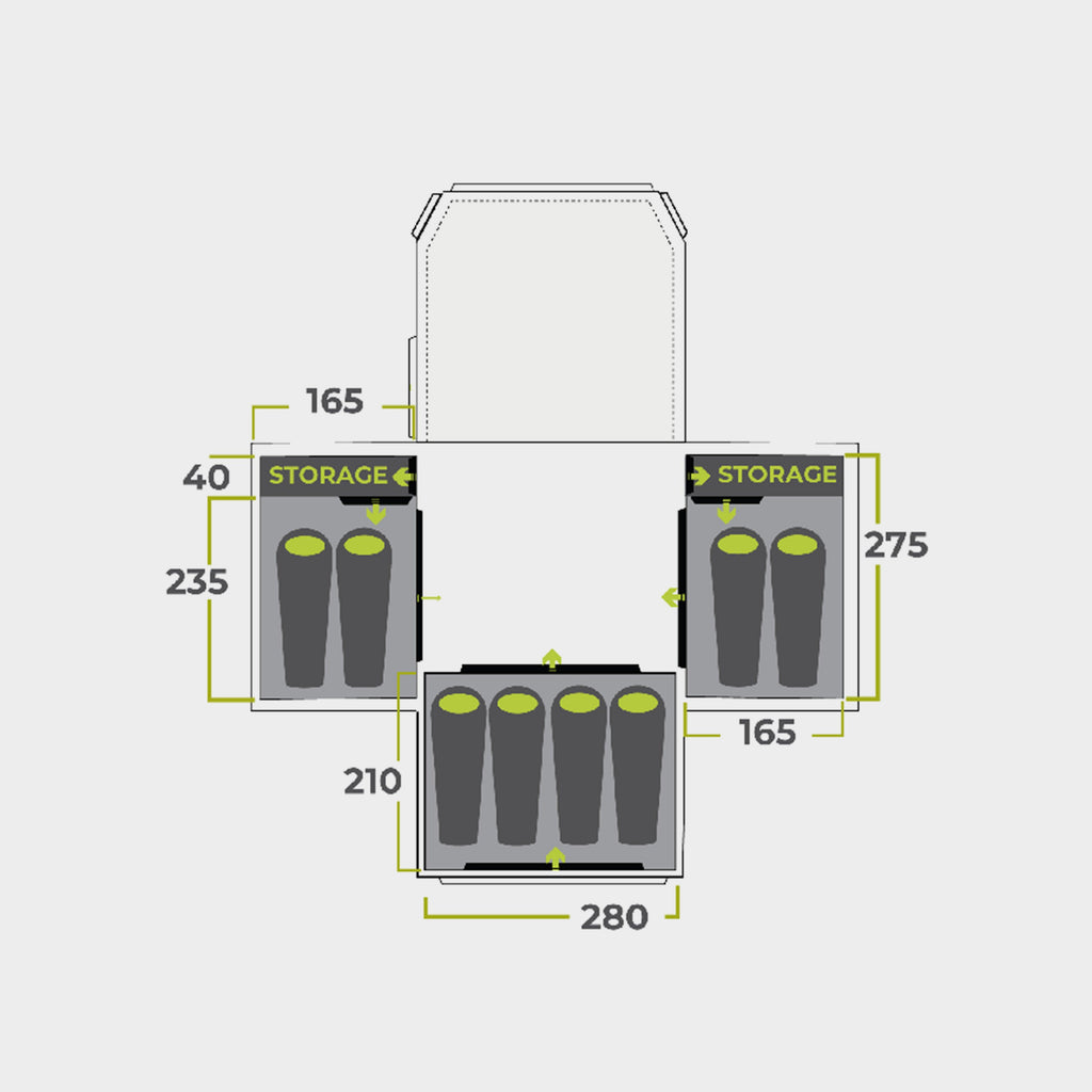 Aerodome III Pro 8 Person Tent