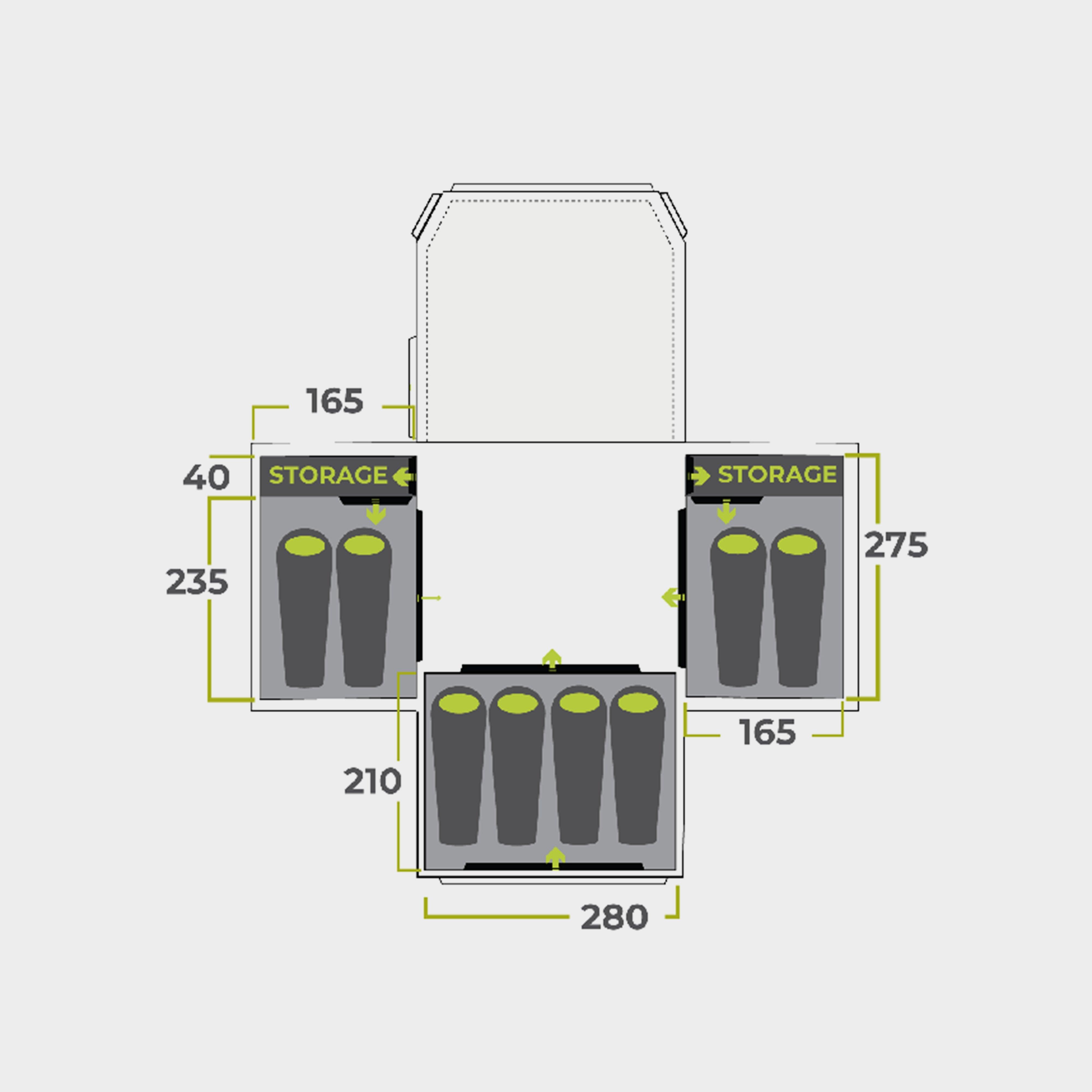 Aerodome III Pro 8 Person Tent
