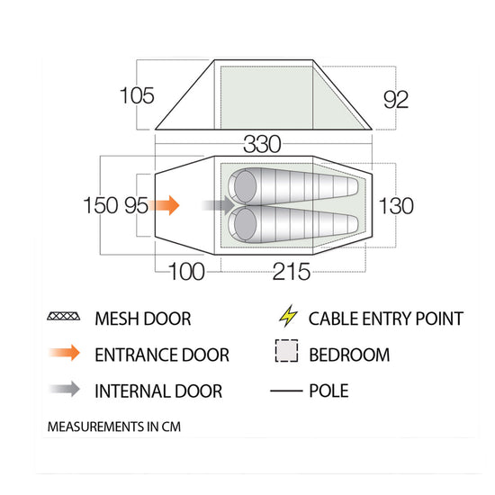 Nova 200 2-Person Tent