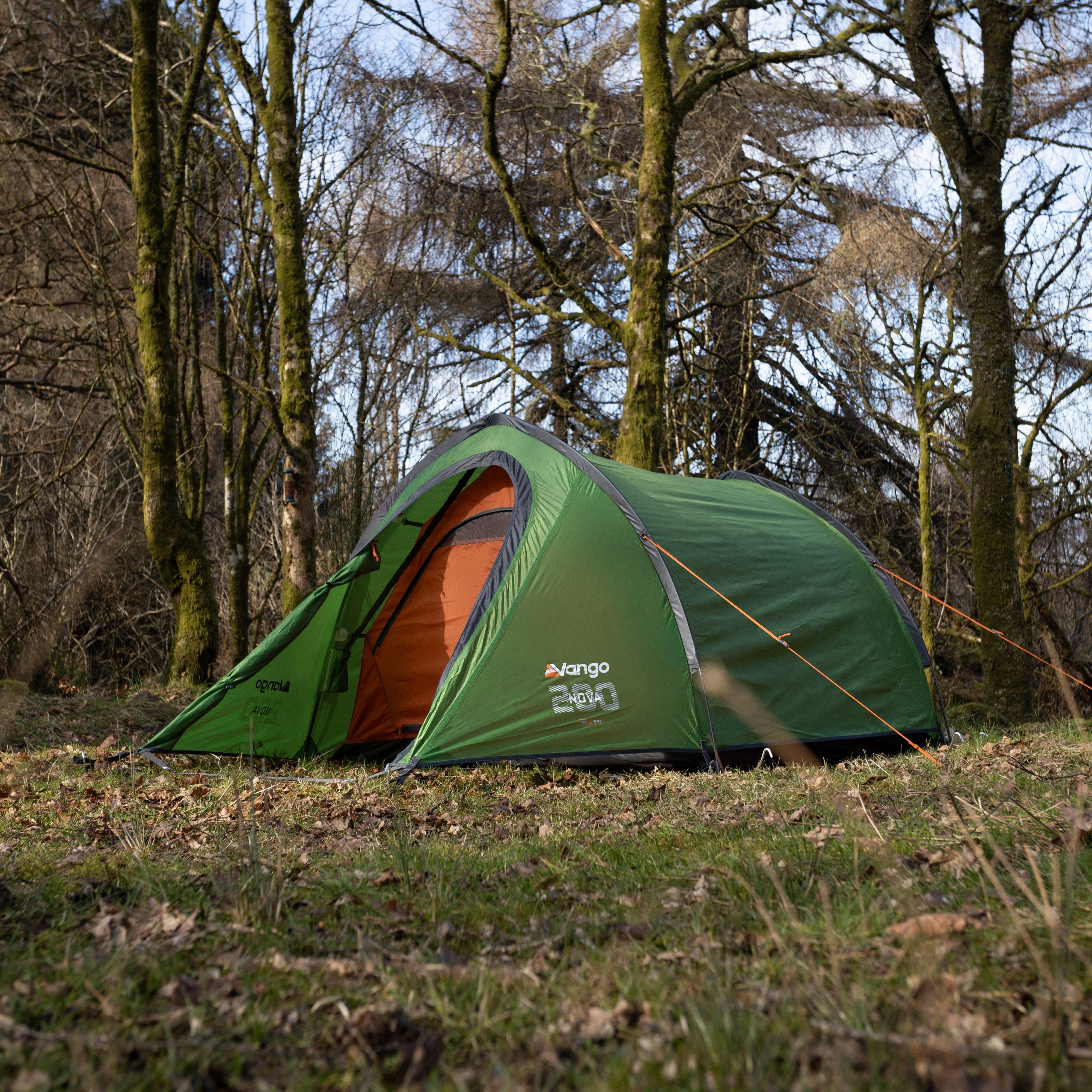 Vango Soul 200 2-Man Tent - Lightweight Tunnel Tent For Camping & Hiking (Blue)