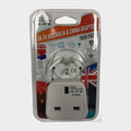 2pk Travel Adaptor - UK to Australia & China