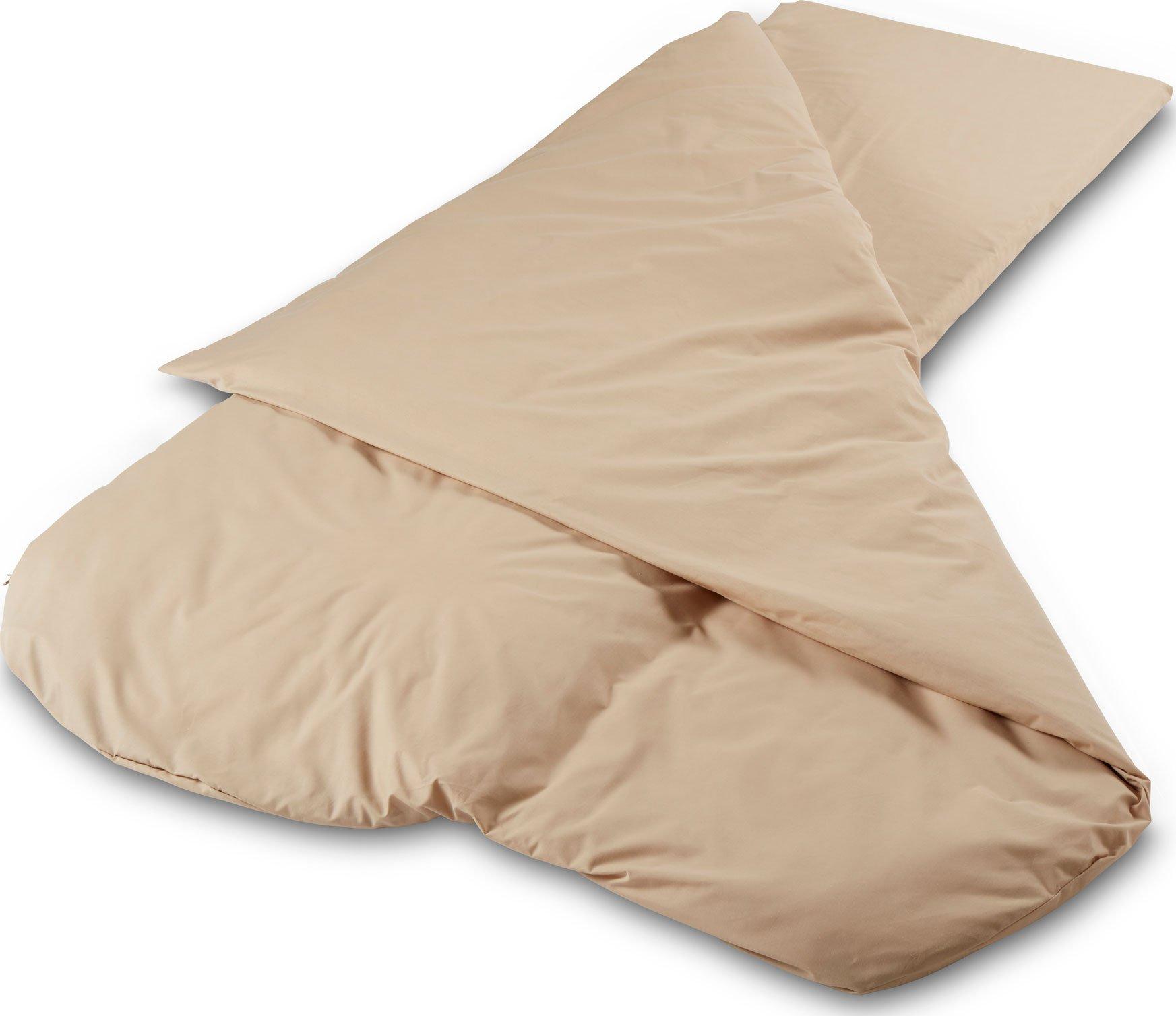 Compact Dual Season Sleeping Bag (Cappuccino)