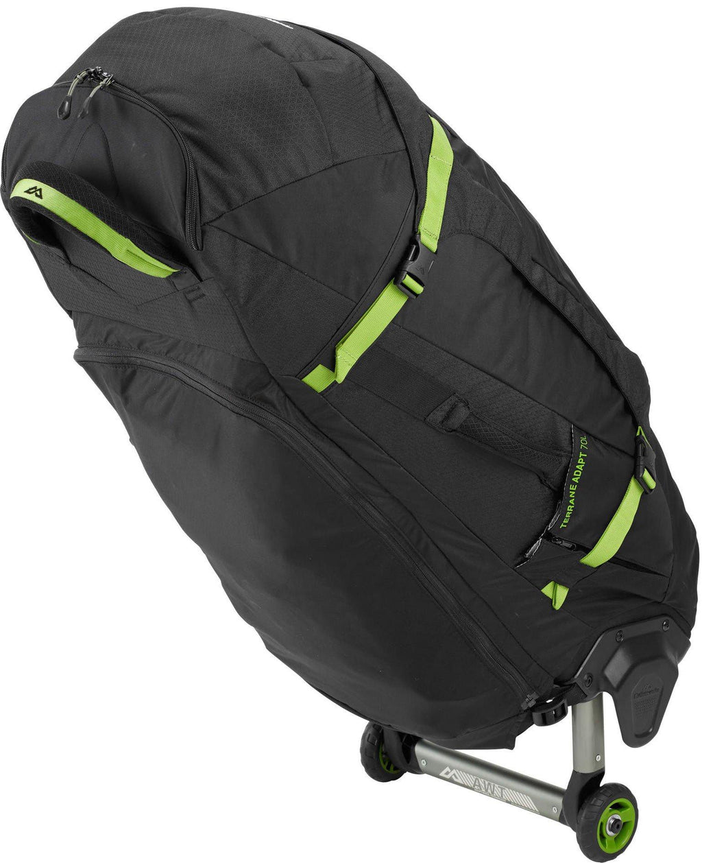 Terrane Adapt 70L Pack with World-First Wheel Tech