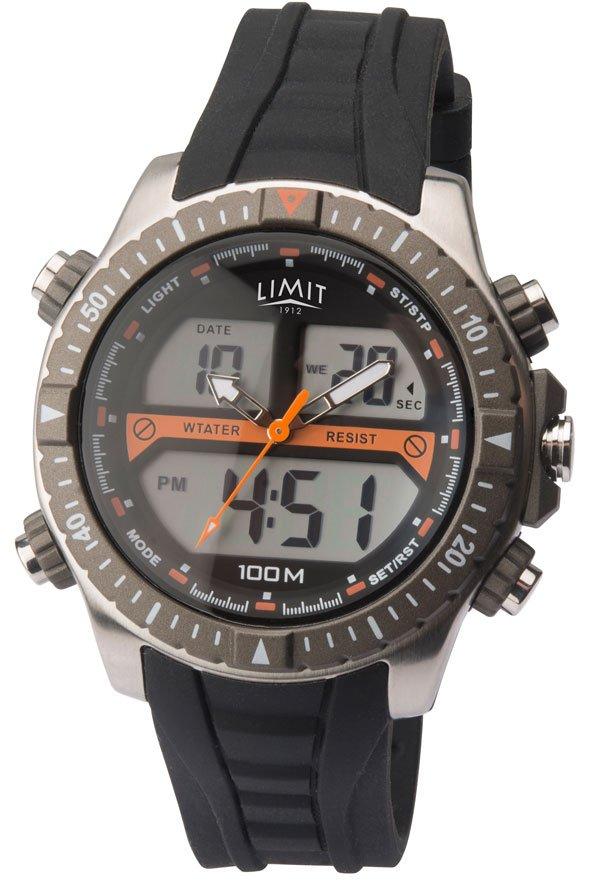 Ana-Digi Watch with Blk Strap