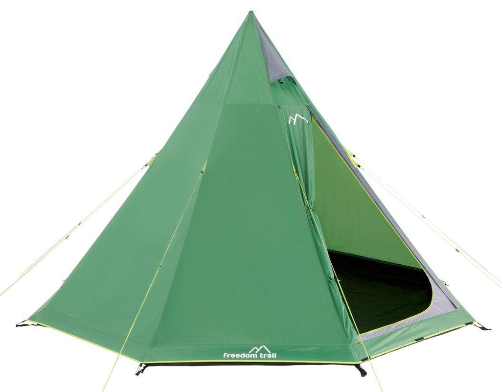 Green Freedomtrail Apache 6 Tipi Tent – GO Outdoors