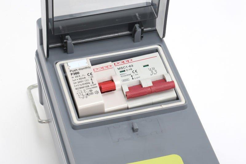 3-Way Mobile Mains Kit (15m Cable)