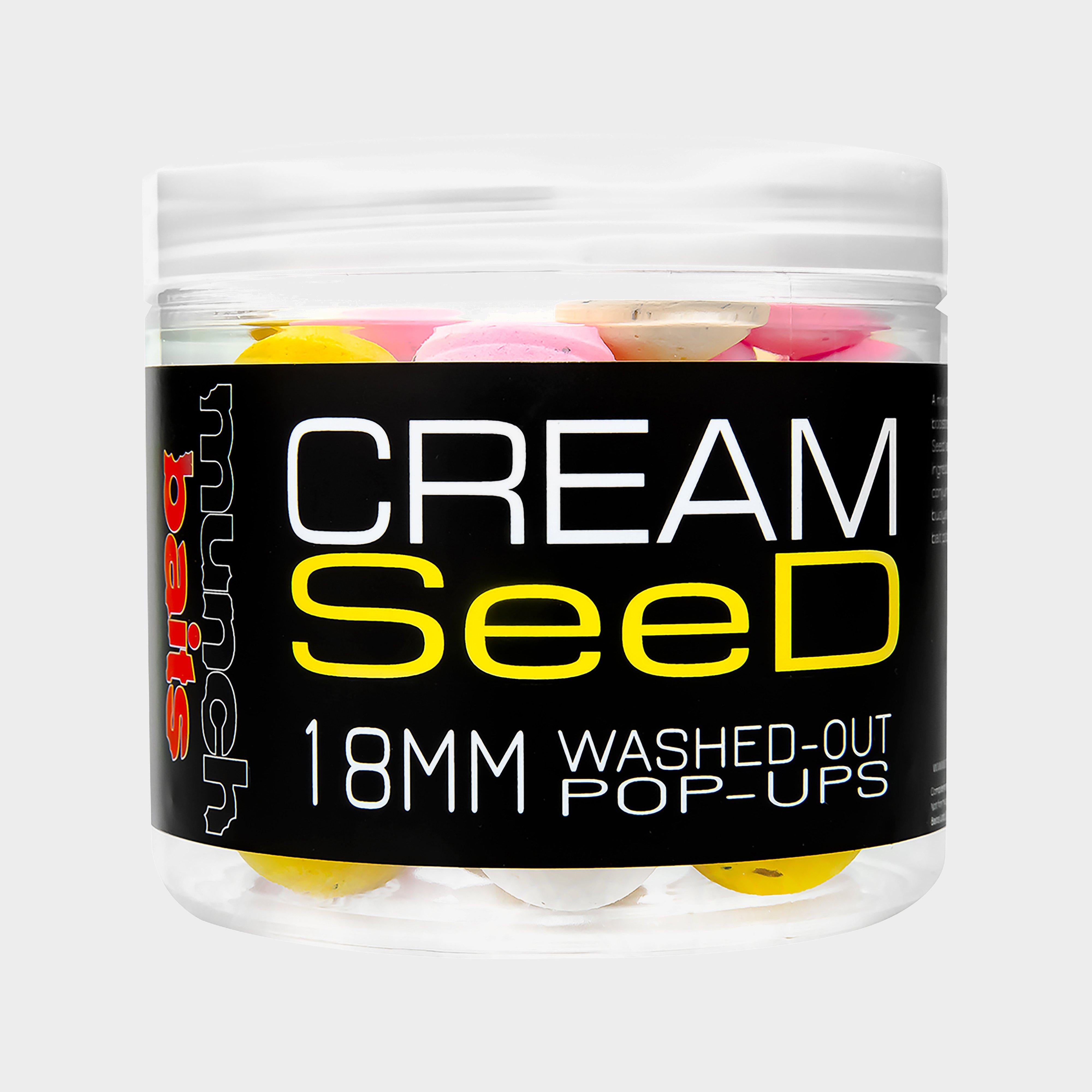 Baits Cream Seed Washed Out Pop Ups 18mm