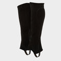 Adults Suede Half Chaps