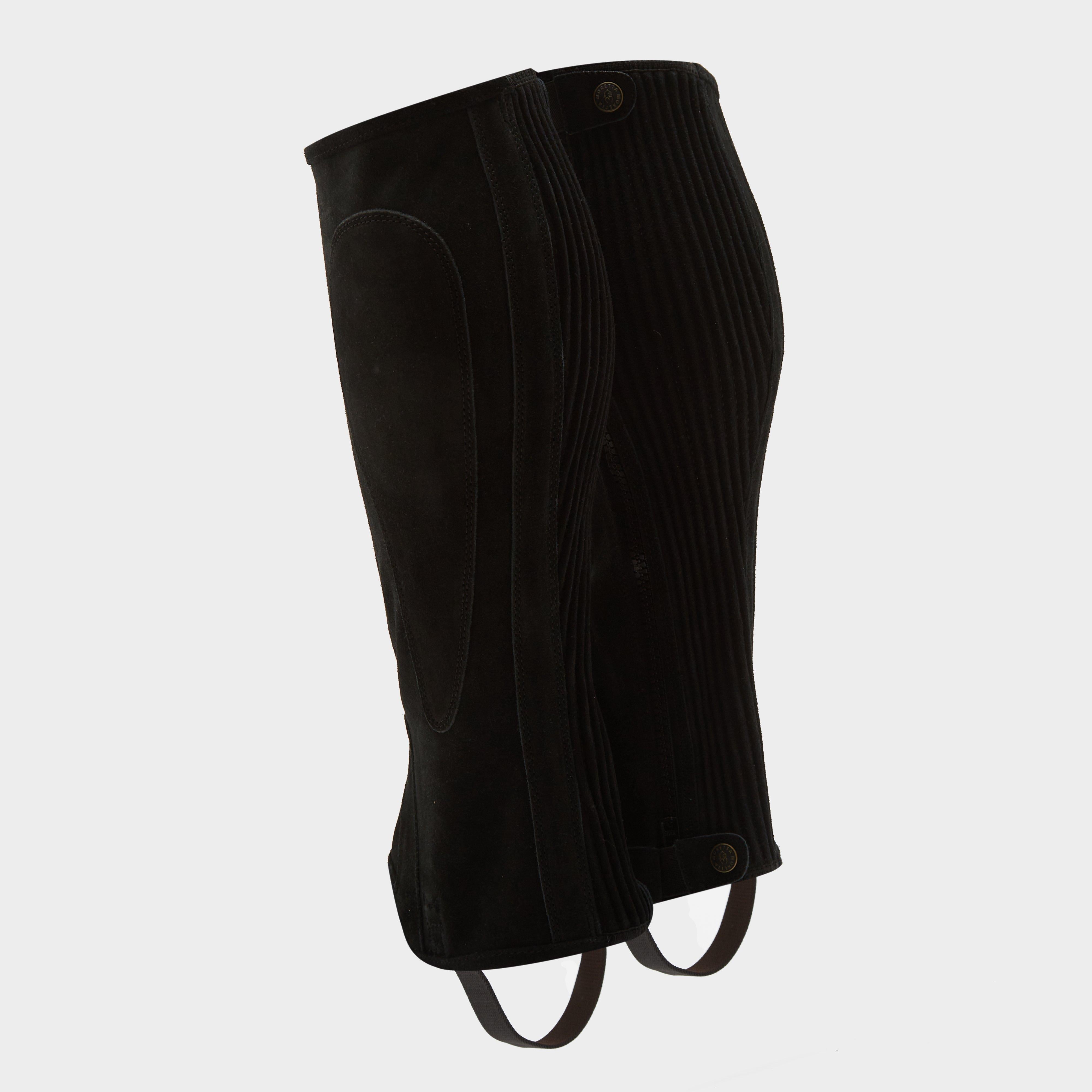Adults Suede Half Chaps