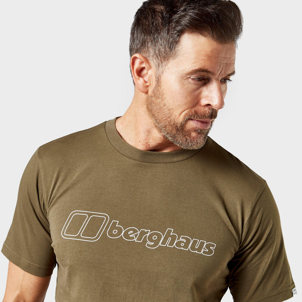 Men's Big Outline Logo Tee