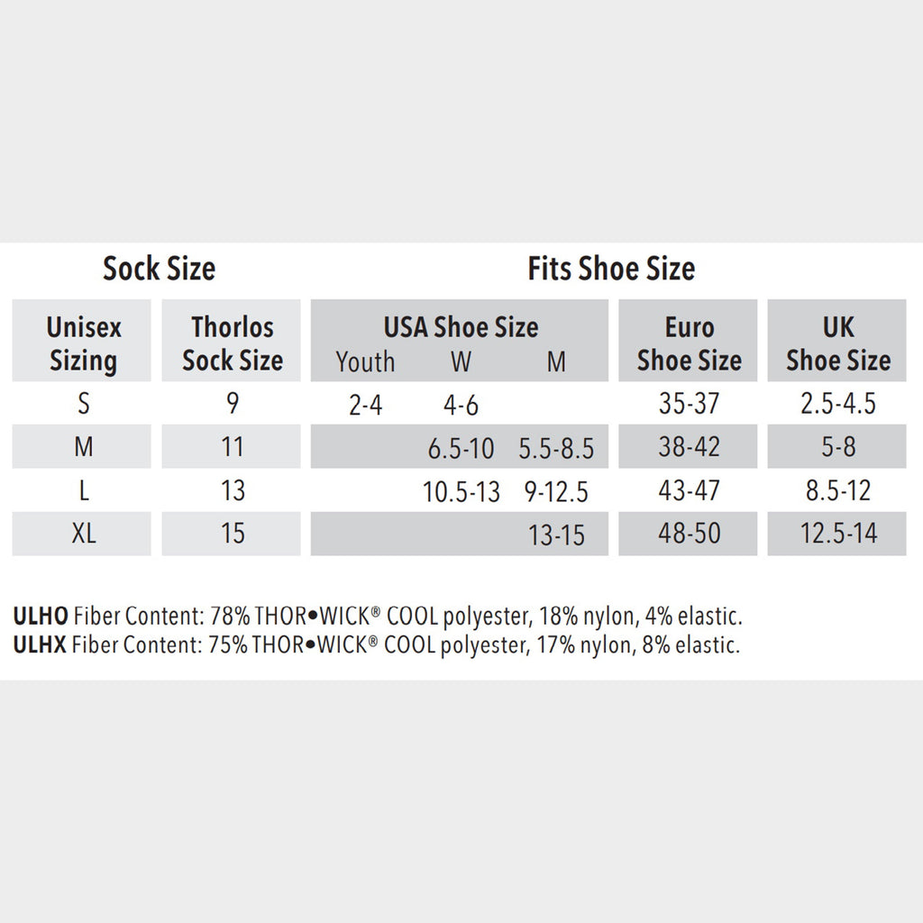 Unisex Ultralight Hiker Crew Socks