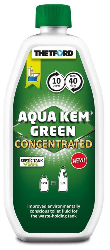Multi Thetford Aqua Kem Green Toilet Fluid Concentrated (750ml