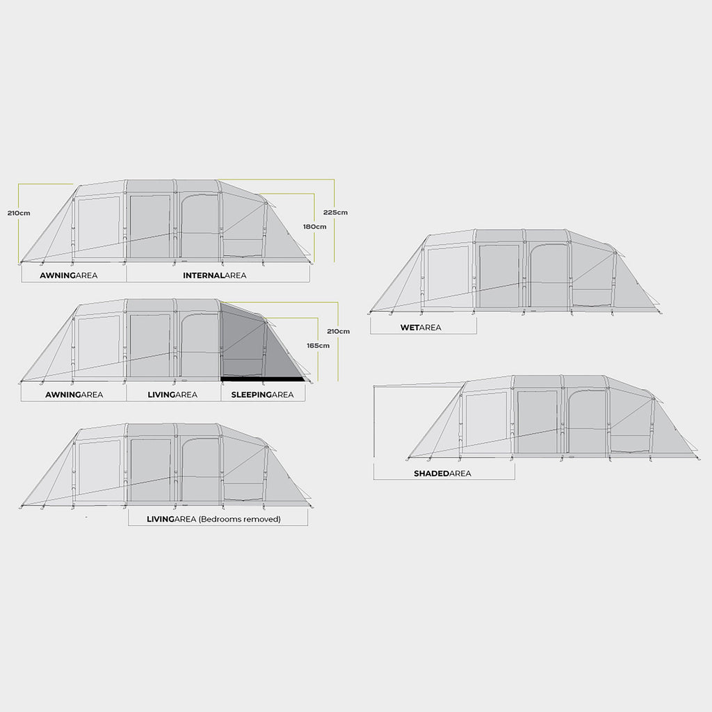 Aero TXL Dura Inflatable Family Tent