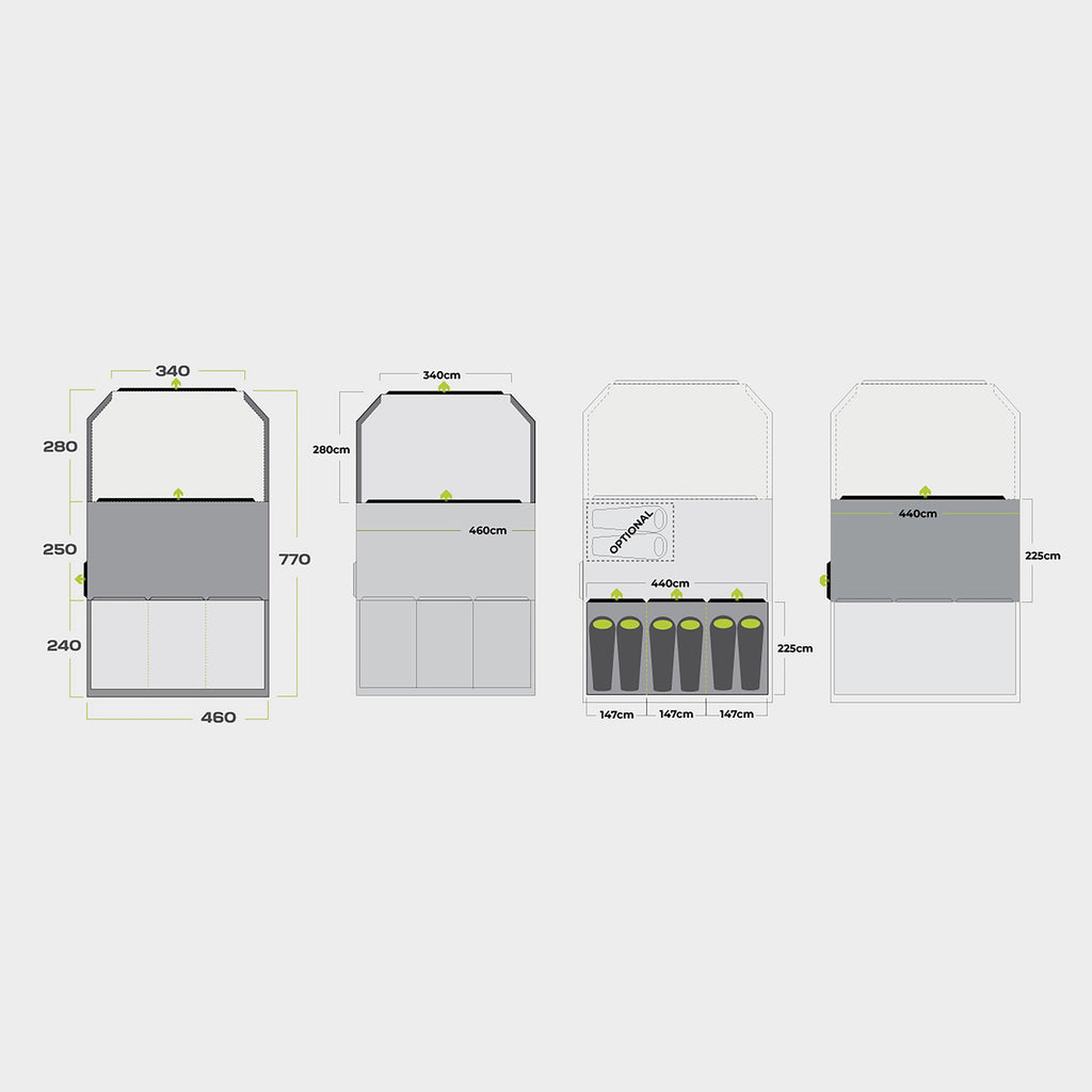Aero TXL Dura Inflatable Family Tent
