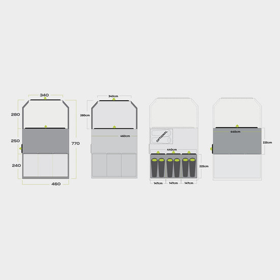 Aero TXL Dura Inflatable Family Tent