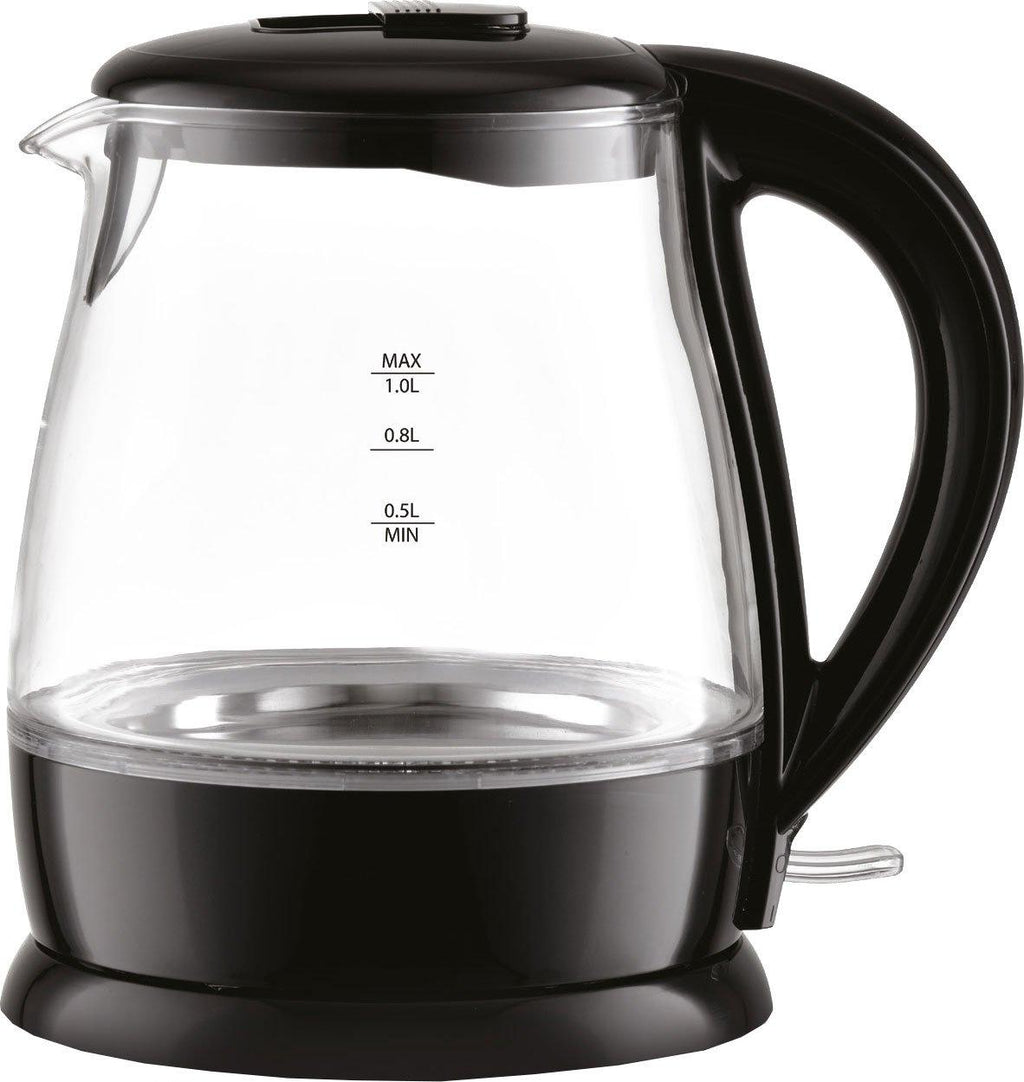 Low Wattage Light Up Glass Kettle