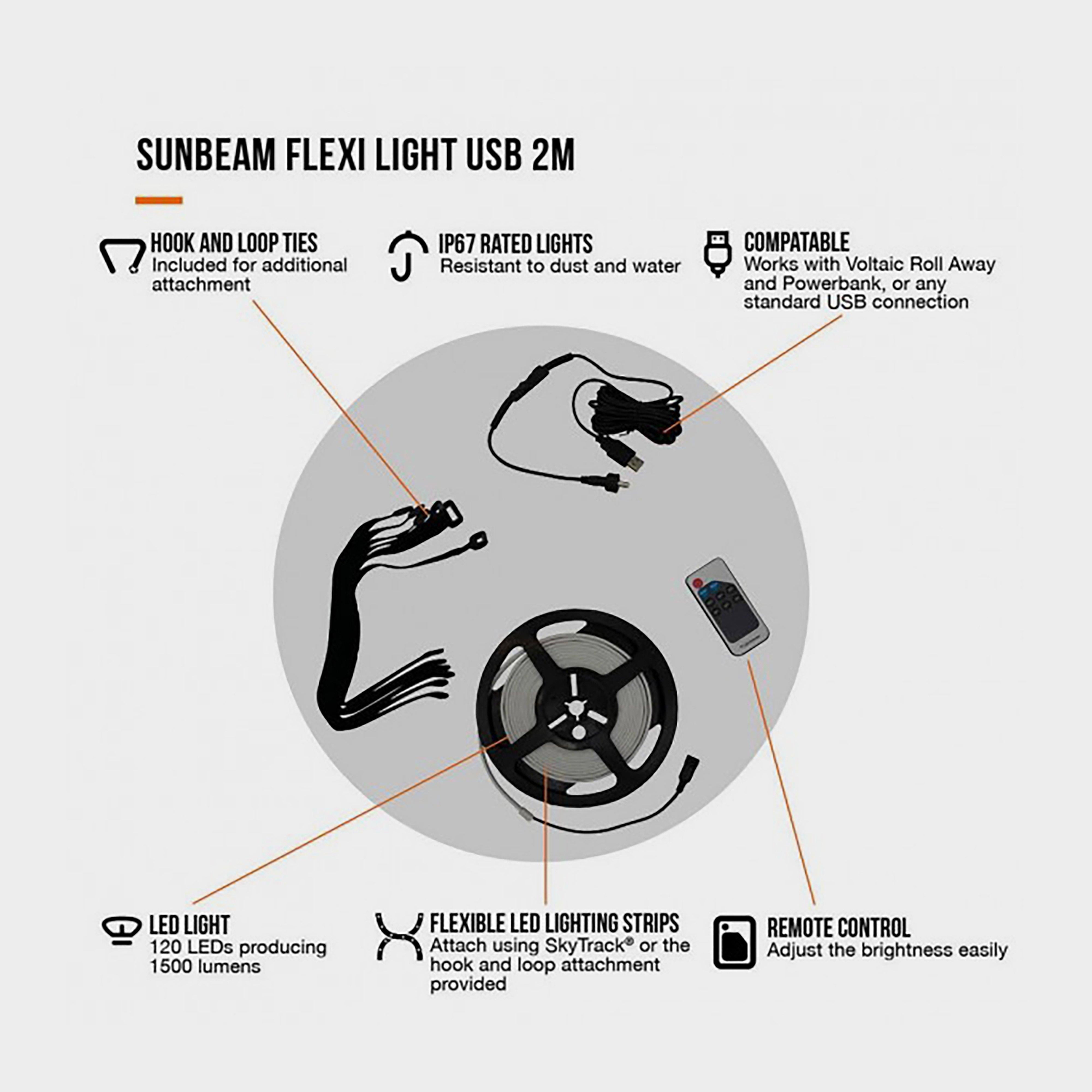 Sunbeam Flexi Light 2m USB