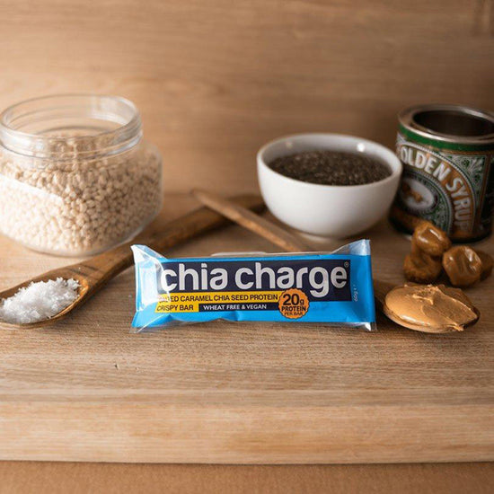 Salted Caramel Chia Seed Protein Crispy Bar 60g