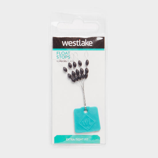 Float Stops Black 15Pcs