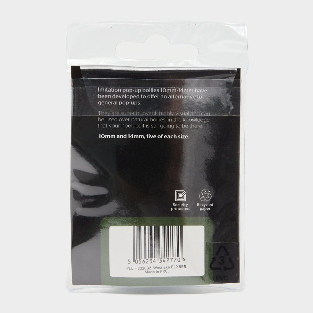 Popup Boilie 10 14mm Wht 10Pcs