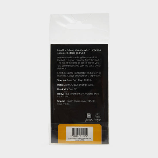 1 Hook Clipped Rig 1/0