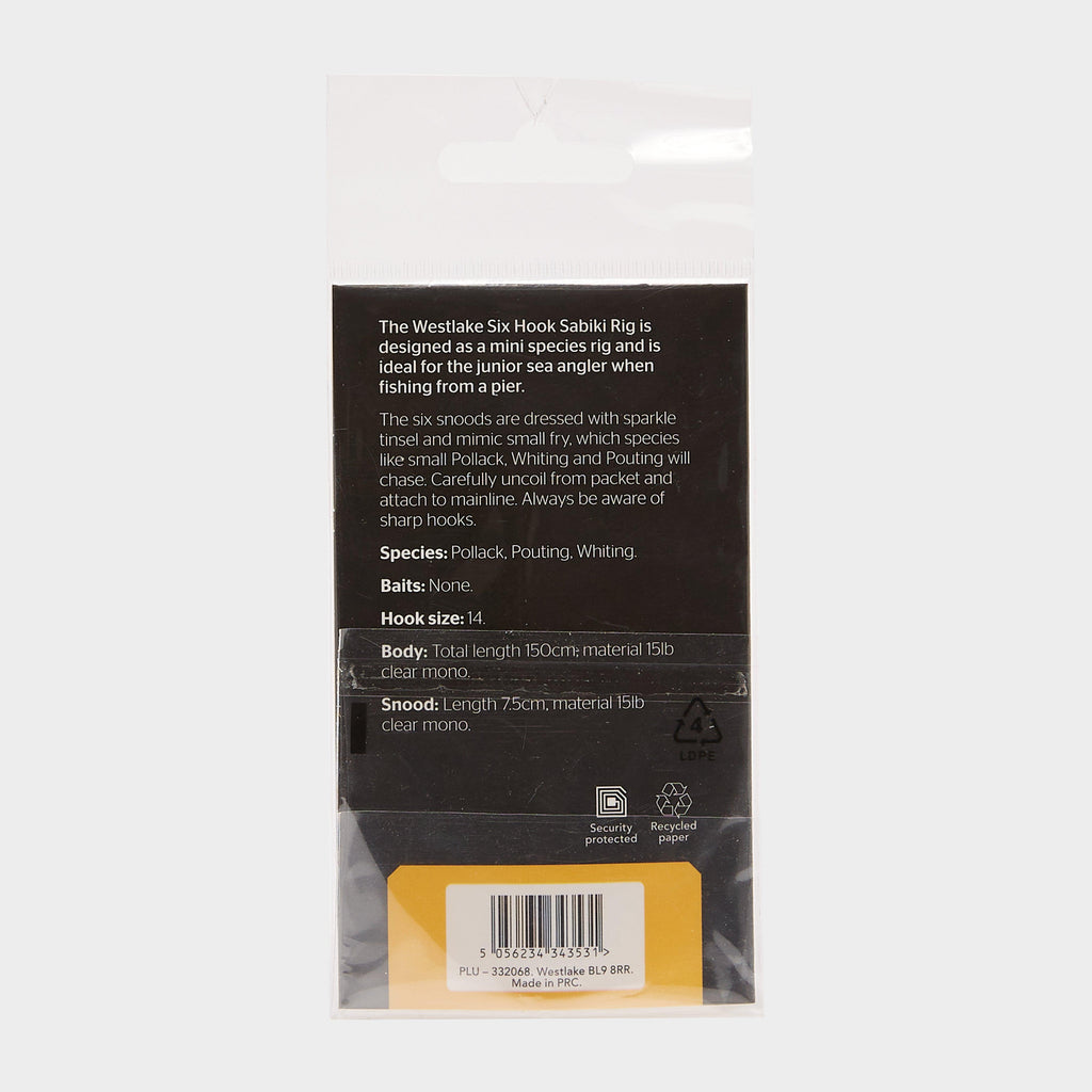 Six Hook Sabiki Rig