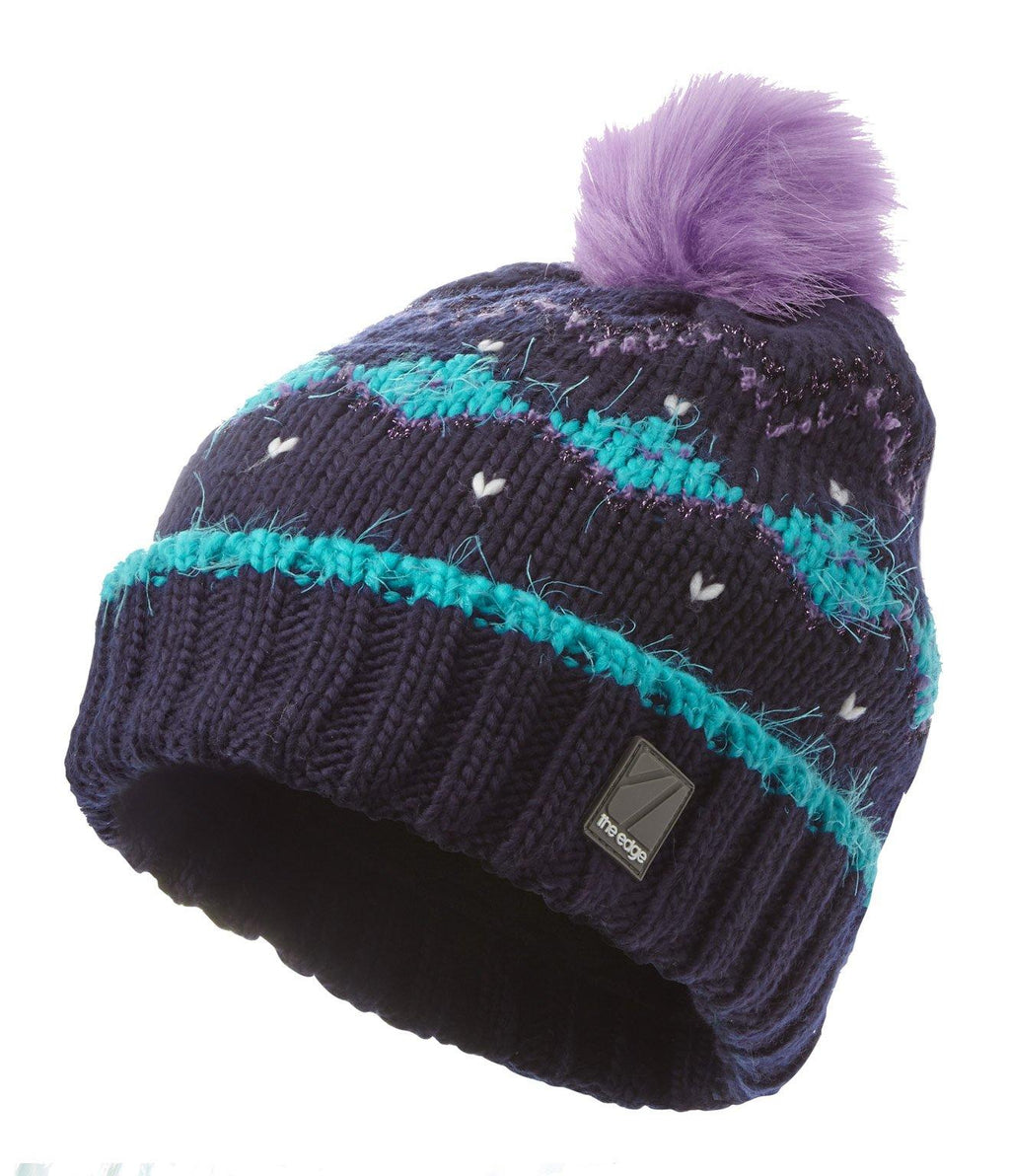 Fuzzy Jacquard Hat