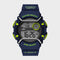 Digital Watch Blue/Lime Face