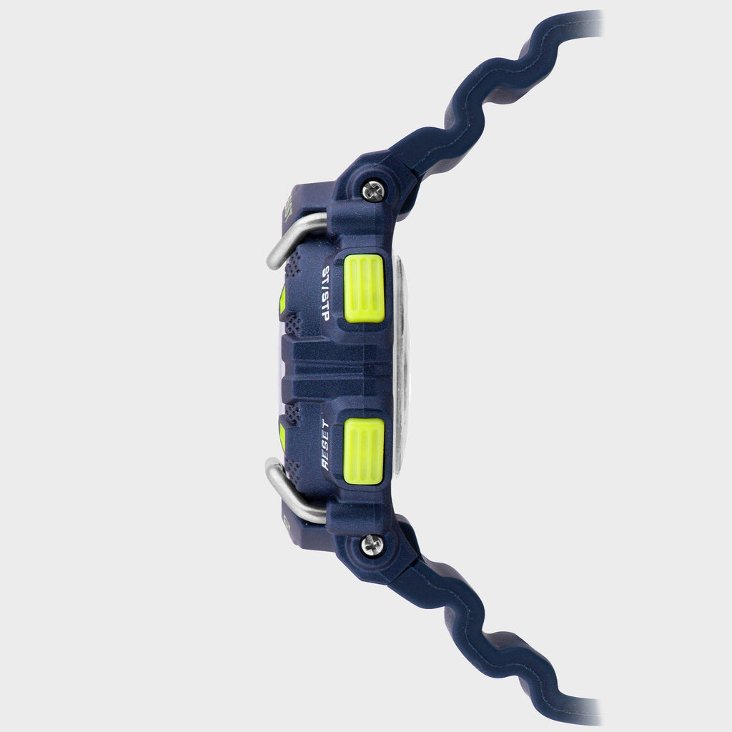 Digital Watch Blue/Lime Face