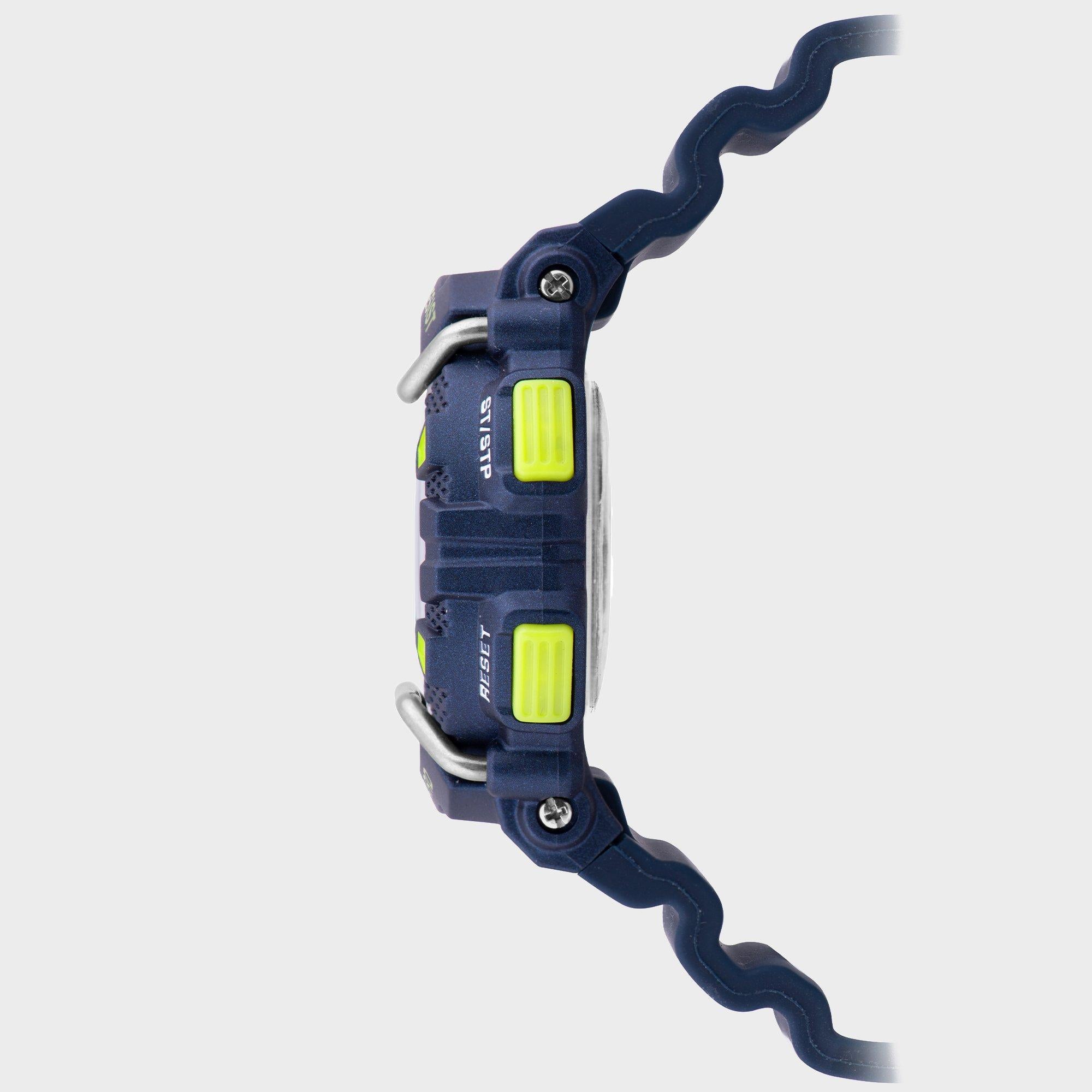 Digital Watch Blue/Lime Face