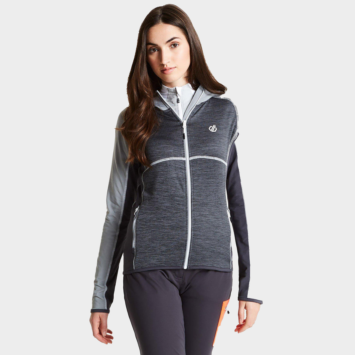 Women's Courteous Hooded Core Stretch Ski Midlayer