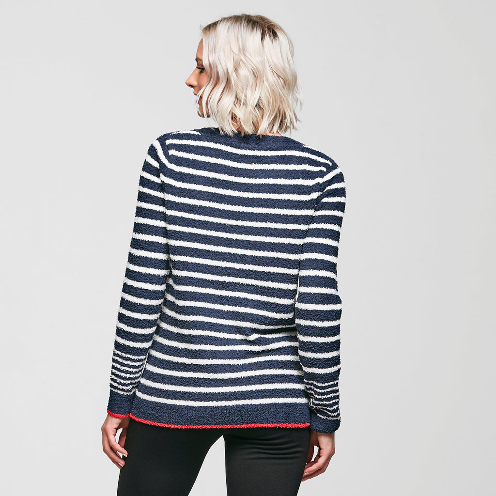Womens Vivi Striped Jumper