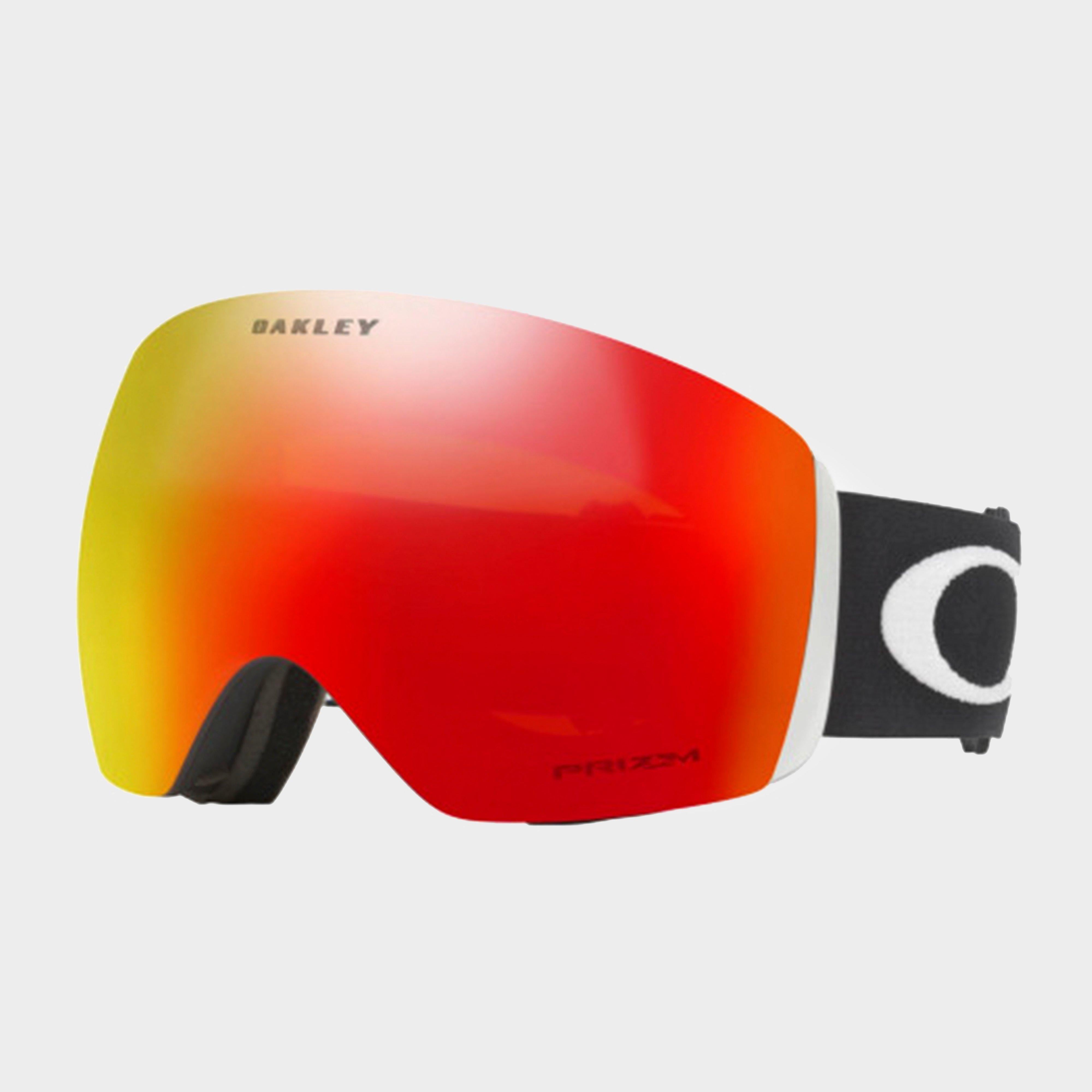 Black Oakley Flight Deck™ Snow Goggles (Matte Black / Prizm Snow