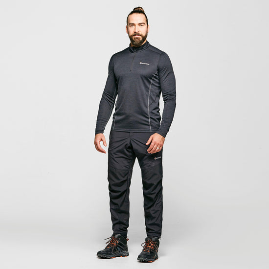 Men's Dart Zip Neck