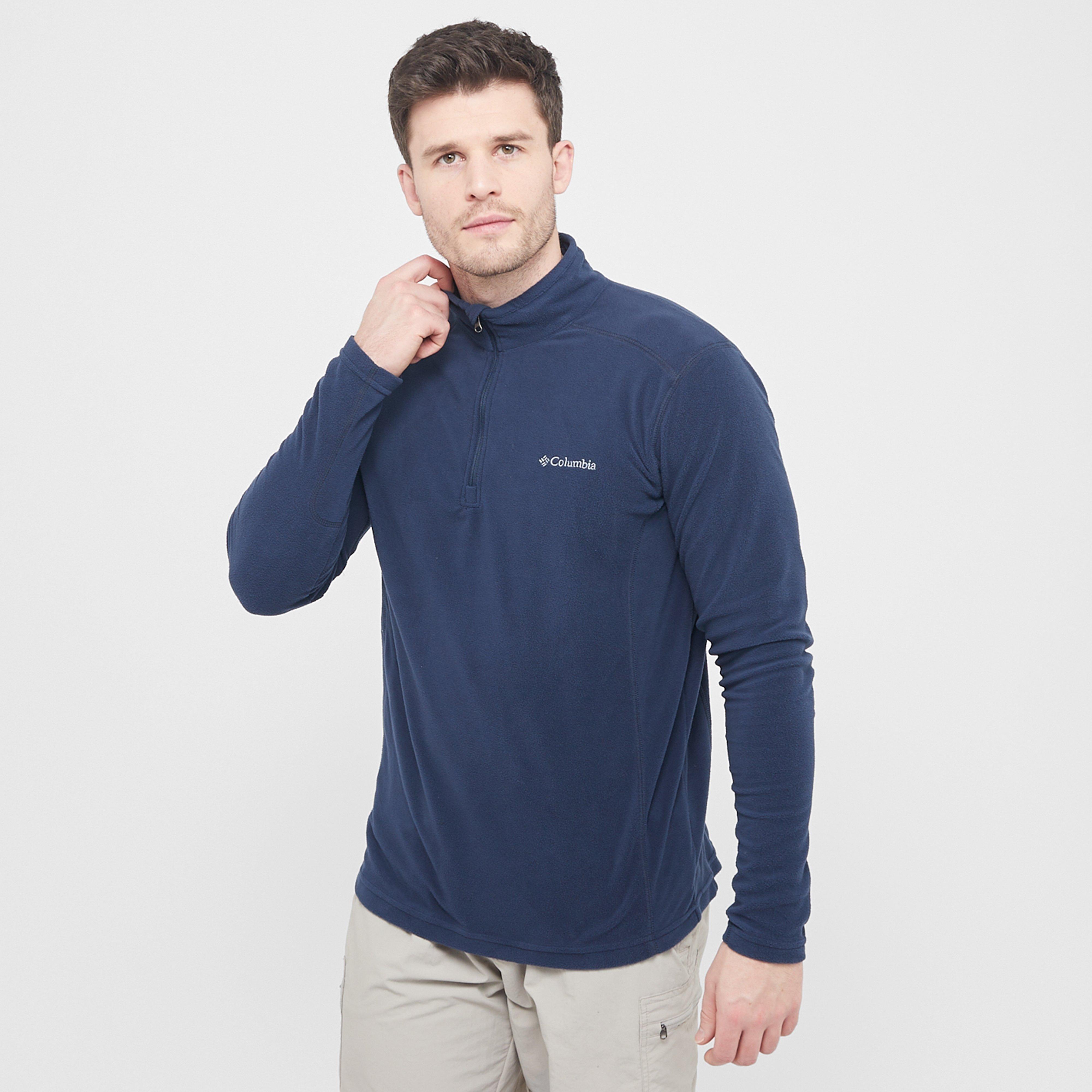 Navy Columbia Klamath 1/4 Zip Fleece – GO Outdoors