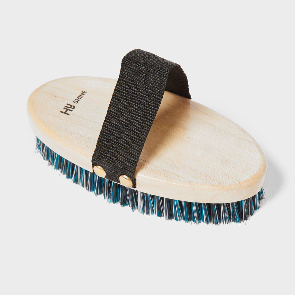 HySHINE Natural Wooden Body Brush (19.5c x 9.2cm)