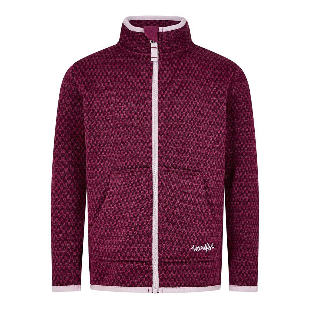 Kids' Warble Full Zip Textured Fleece