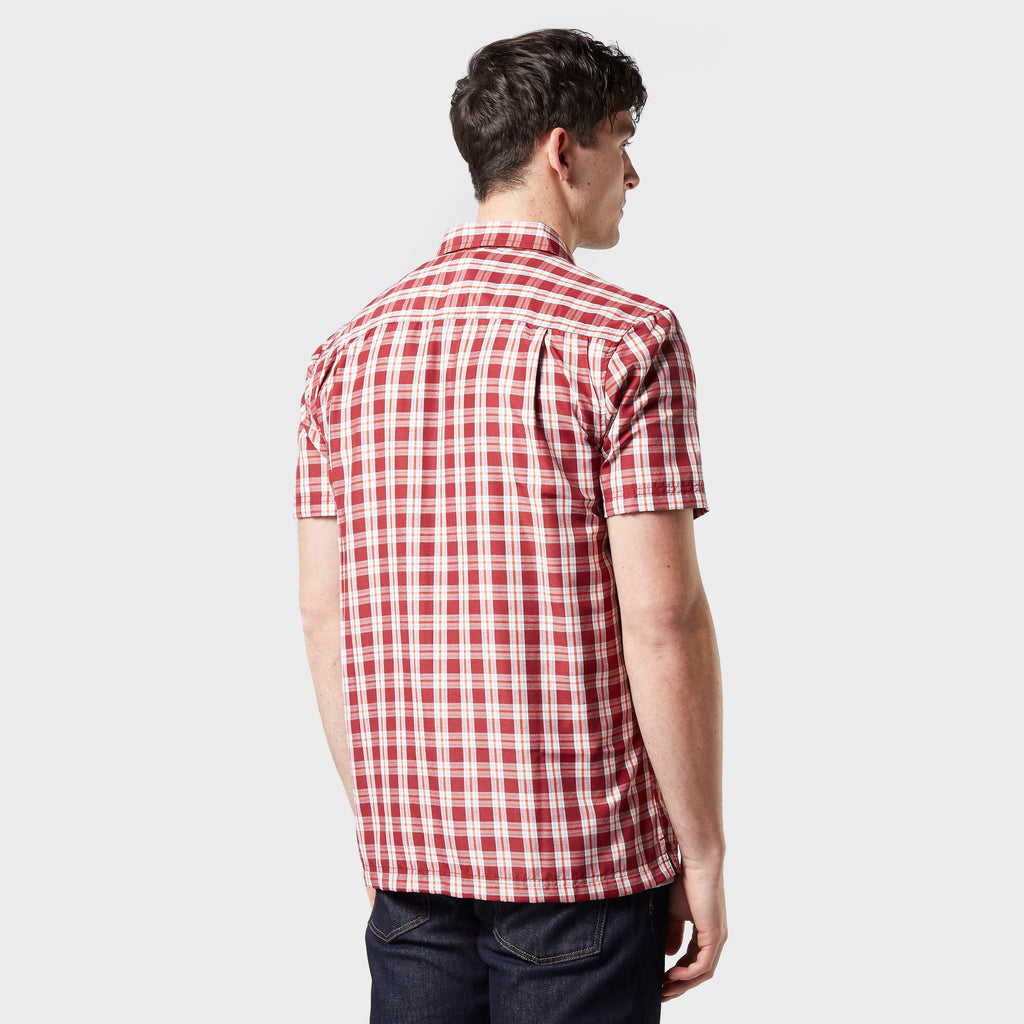 Men's Minado Short Sleeved Checked Shirt