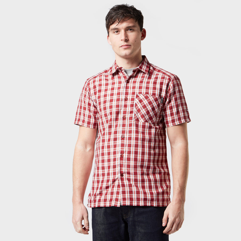 Men's Minado Short Sleeved Checked Shirt