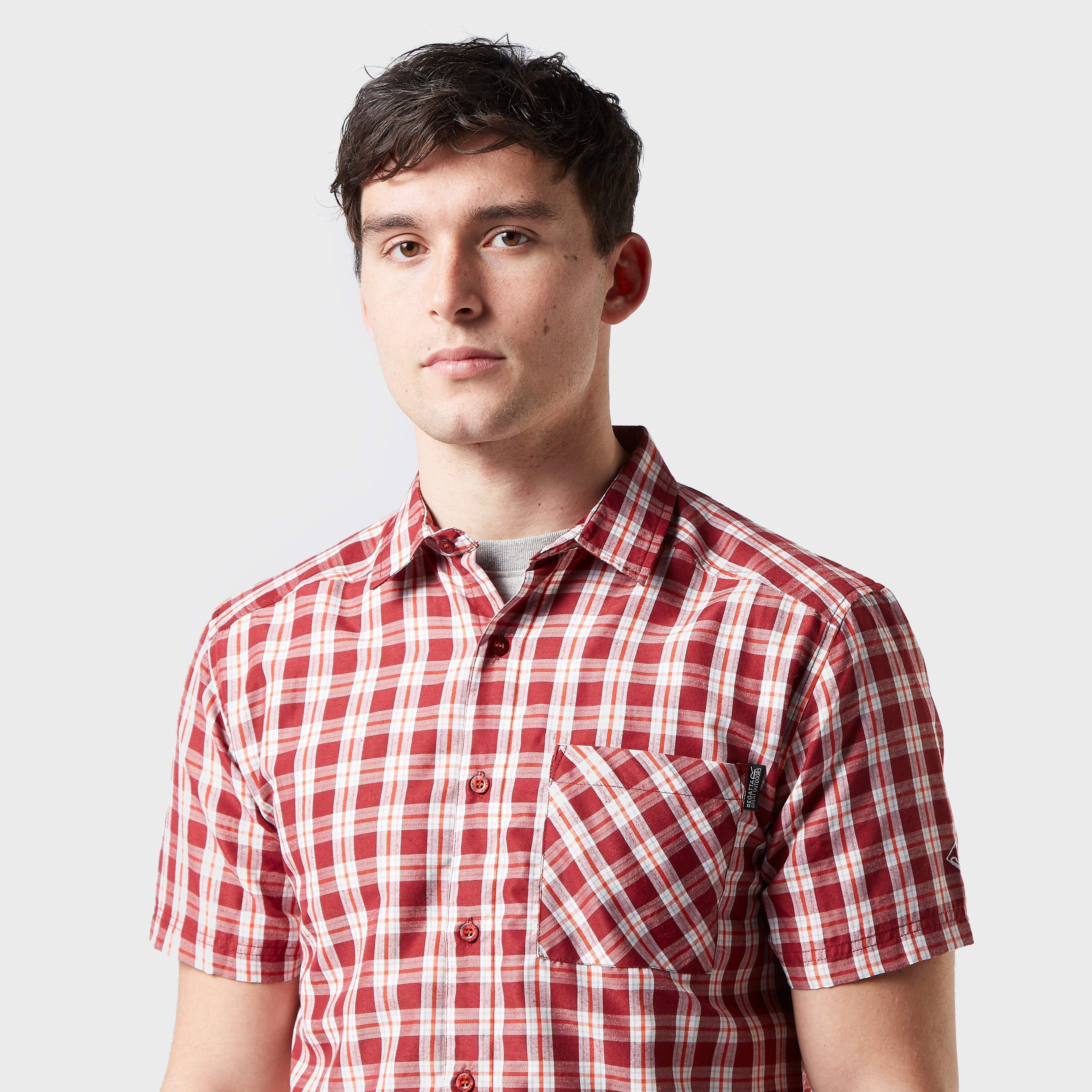 Men's Minado Short Sleeved Checked Shirt