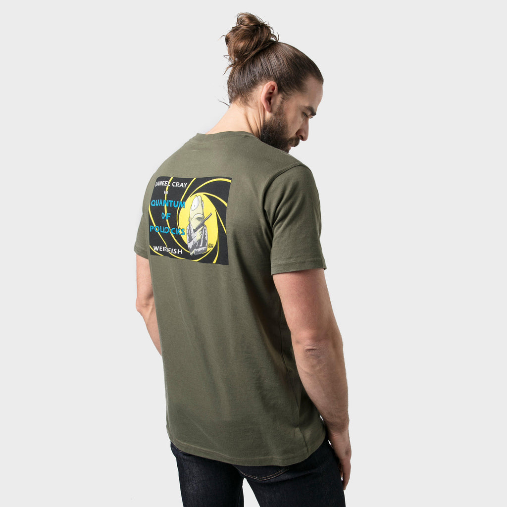 Men's 'Quantum of Pollocks' Artist T-Shirt
