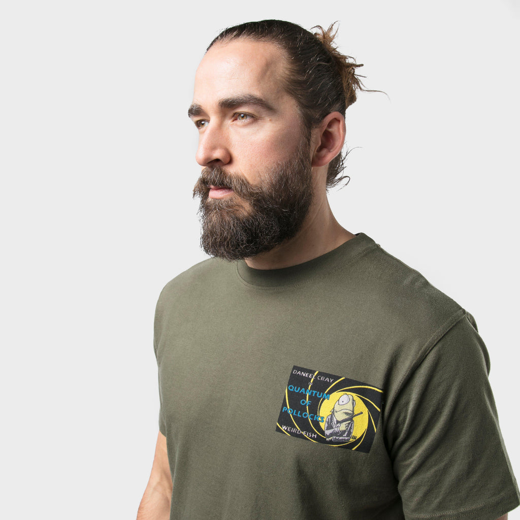 Men's 'Quantum of Pollocks' Artist T-Shirt